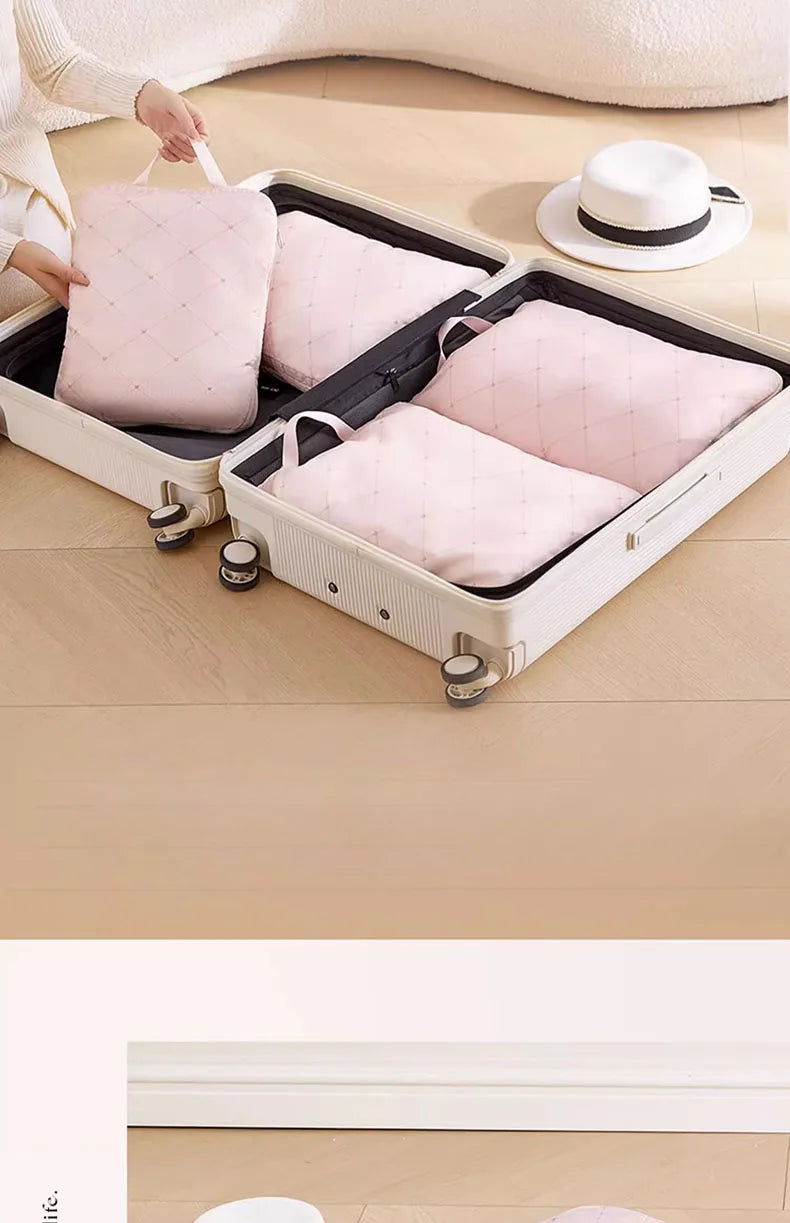 2pcs Packing Cubes For Travel Luggage Organizer Compression Bag Travel Accessories For Men Women Suitcase Organizer Bags by Reinvent Yourself