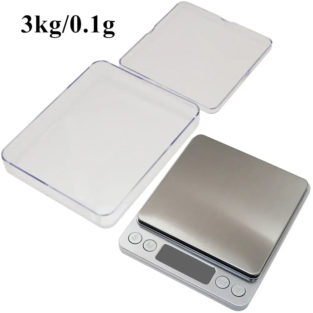 3KG High-Precision Electronic Kitchen Scale Gram Scale for Baking And Household Use Small Traditional Style Weighing Device by Reinvent Yourself