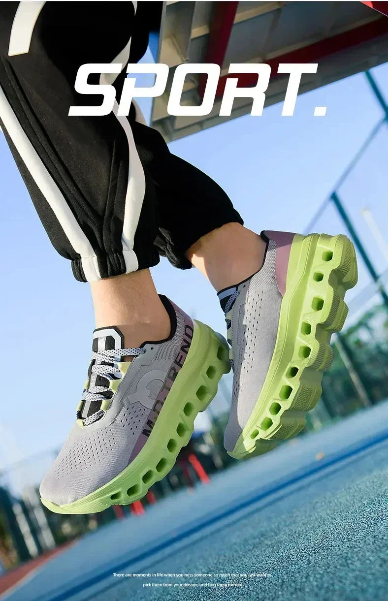 Outdoor Running Casual Sneakers Women Comfortable Shoes Breathable Sneakers Men Mesh Walking On Ultralight Clouds Shoes by Reinvent Yourself
