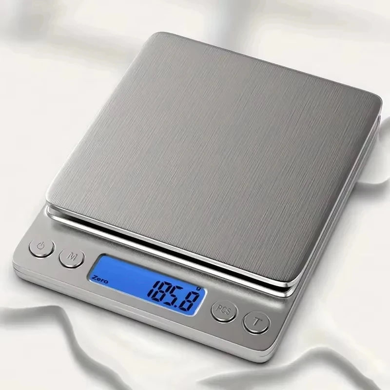 3KG High-Precision Electronic Kitchen Scale Gram Scale for Baking And Household Use Small Traditional Style Weighing Device by Reinvent Yourself