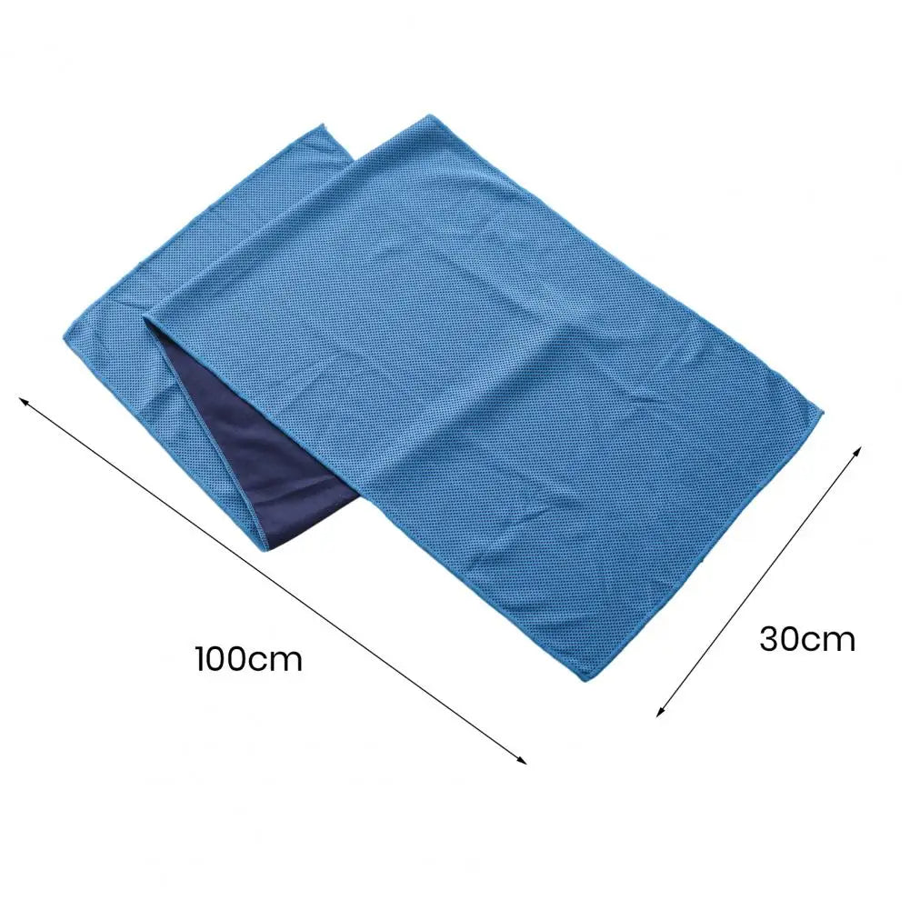 Instant Cooling Towel Quick Dry Sweat Absorption Running Towel Yoga Towel Workout Sports Physical Cooling Gym Fitness Towels by Reinvent Yourself