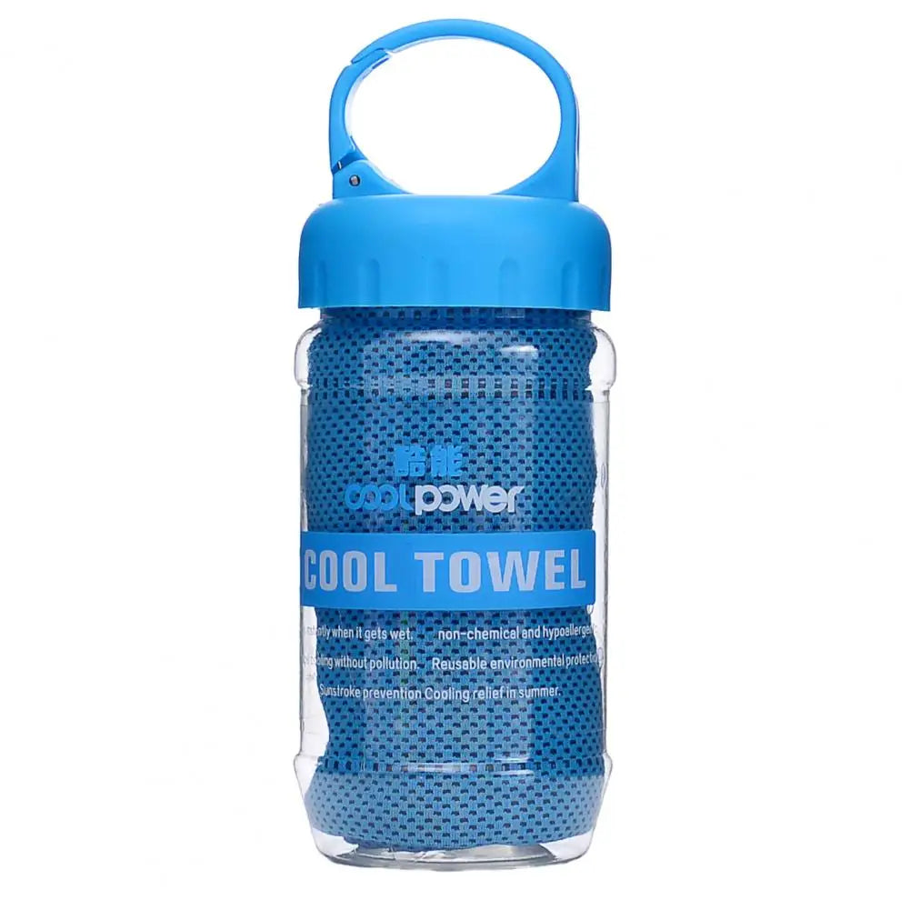 Instant Cooling Towel Quick Dry Sweat Absorption Running Towel Yoga Towel Workout Sports Physical Cooling Gym Fitness Towels by Reinvent Yourself