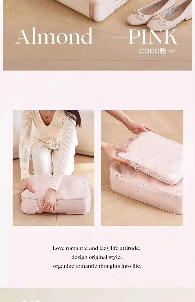 2pcs Packing Cubes For Travel Luggage Organizer Compression Bag Travel Accessories For Men Women Suitcase Organizer Bags by Reinvent Yourself