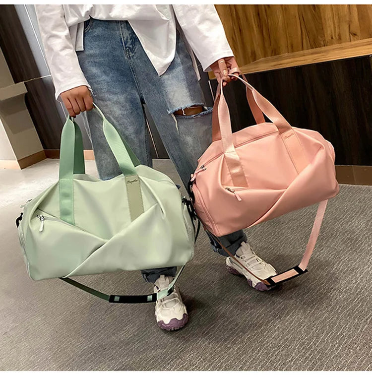 New Women Sports Gym Bag Travel Dry Wet Bags Multifunction Swimming Shoulder Messenger Pack Weekend Fitness Training Handbag by Reinvent Yourself