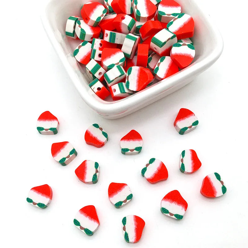 100/1000Pcs Flower Polymer Clay Beads Pattern Round Polymer Clay Beads for Jewelry Making Findings, Bracelet Accessories by Reinvent Yourself
