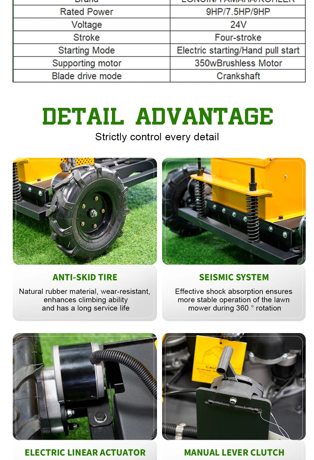 Mini Farm Garden Lawn Mower Smooth And Flexible Rotation Customized High Performance All Terrain Remote Control Robot by Reinvent Yourself