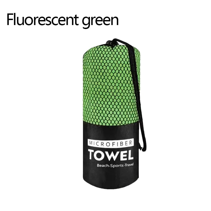 Microfiber Towel Thick Quick Dry Hair Absorbent Large Super Soft and Lightweight Ideal for Travel Sports and Fitness for Yoga by Reinvent Yourself