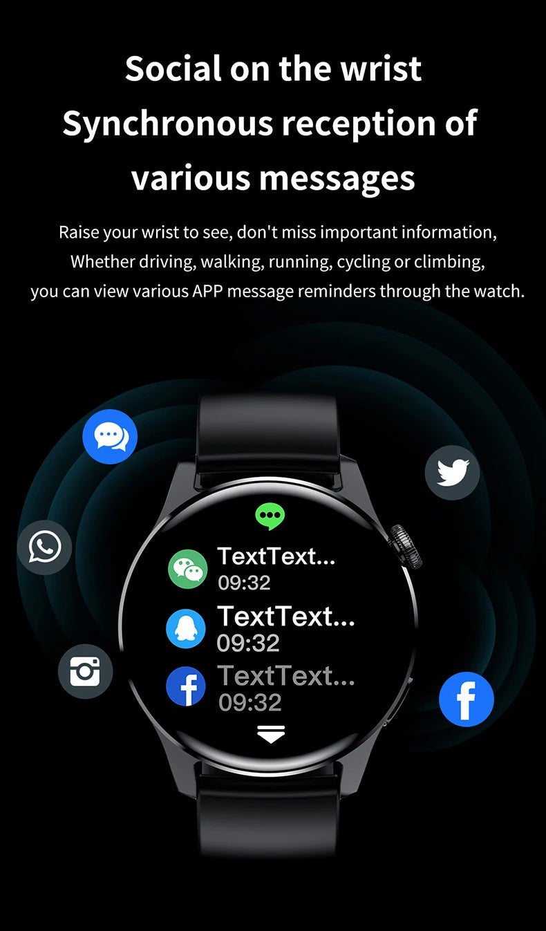 LIGE NFC Access Control Smart Watch Men Bluetooth Call Sport Fitness Men's Wristwatch Heart Rate Monitor Waterproof Smartwatch by Reinvent Yourself