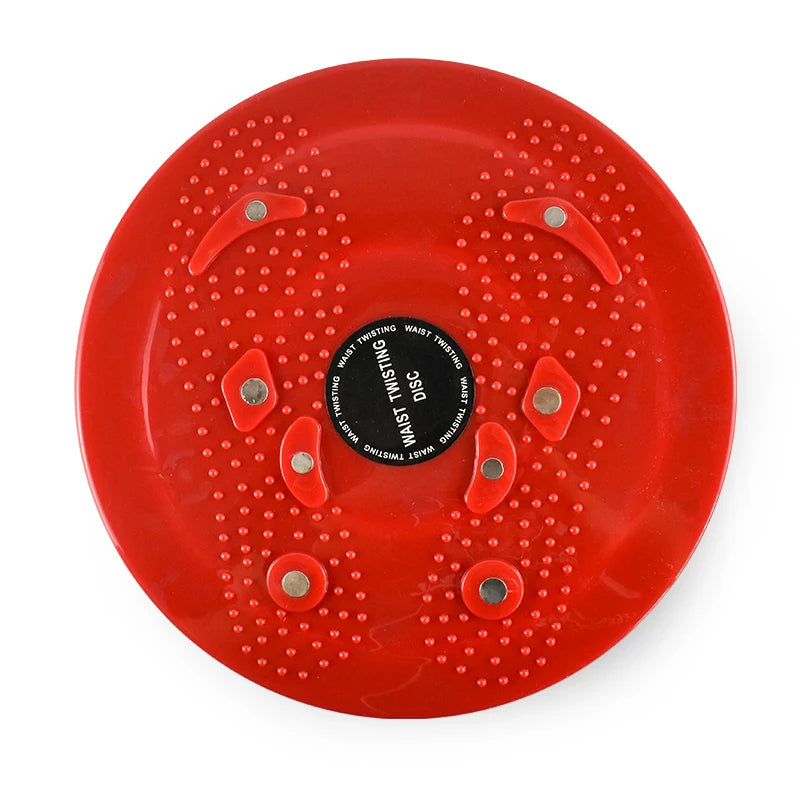 Waist Twisting Disc Unisex Waist Trainer Abdominal Exercise Foot Massage Plate Workout Home Gym Body Building Fitness Equipment by Reinvent Yourself