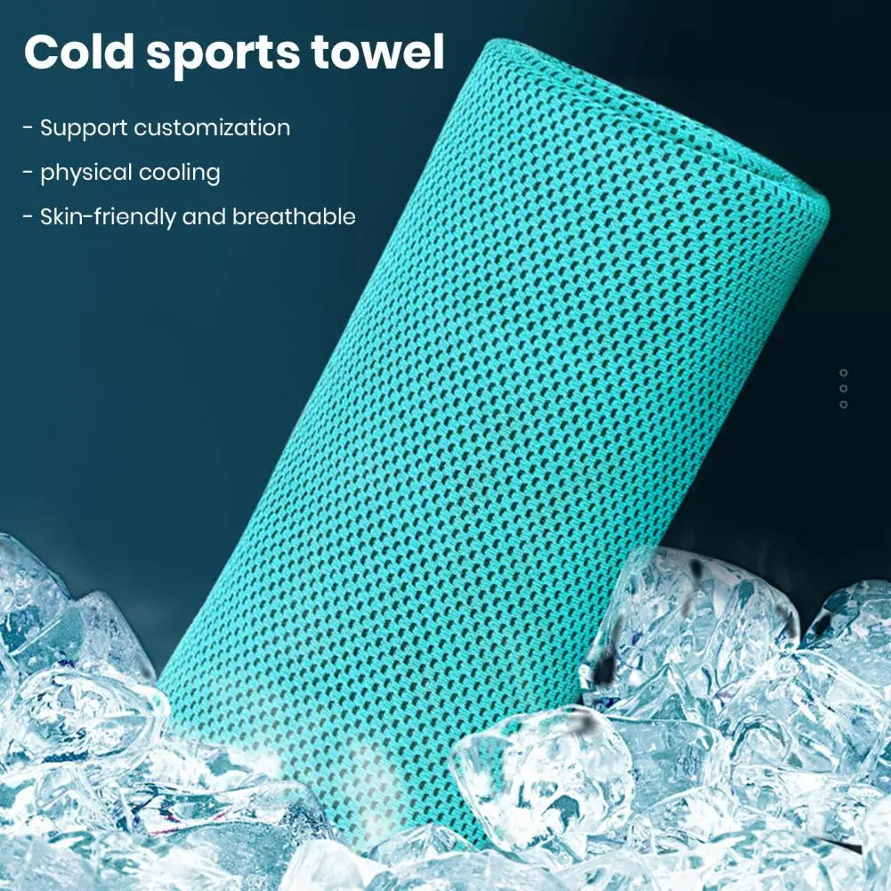 Instant Cooling Towel Quick Dry Sweat Absorption Running Towel Yoga Towel Workout Sports Physical Cooling Gym Fitness Towels by Reinvent Yourself