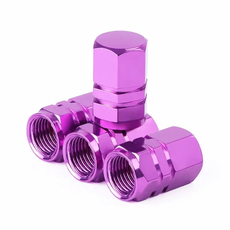 Tire Valve Stem Caps Decorative Tires Accessories Aluminum Alloy Nipple Wheel Caps For Cars Motorcycles Bicycle Cover 2030 by Reinvent Yourself