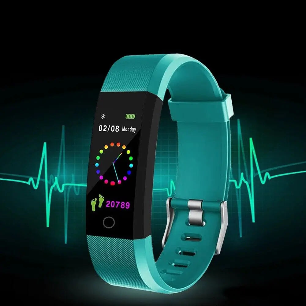 Digital Smart Band Sport Smart Watch Men Woman Blood Pressure Heart Rate Waterproof Monitor Fitness Bracelet For Android IOS by Reinvent Yourself