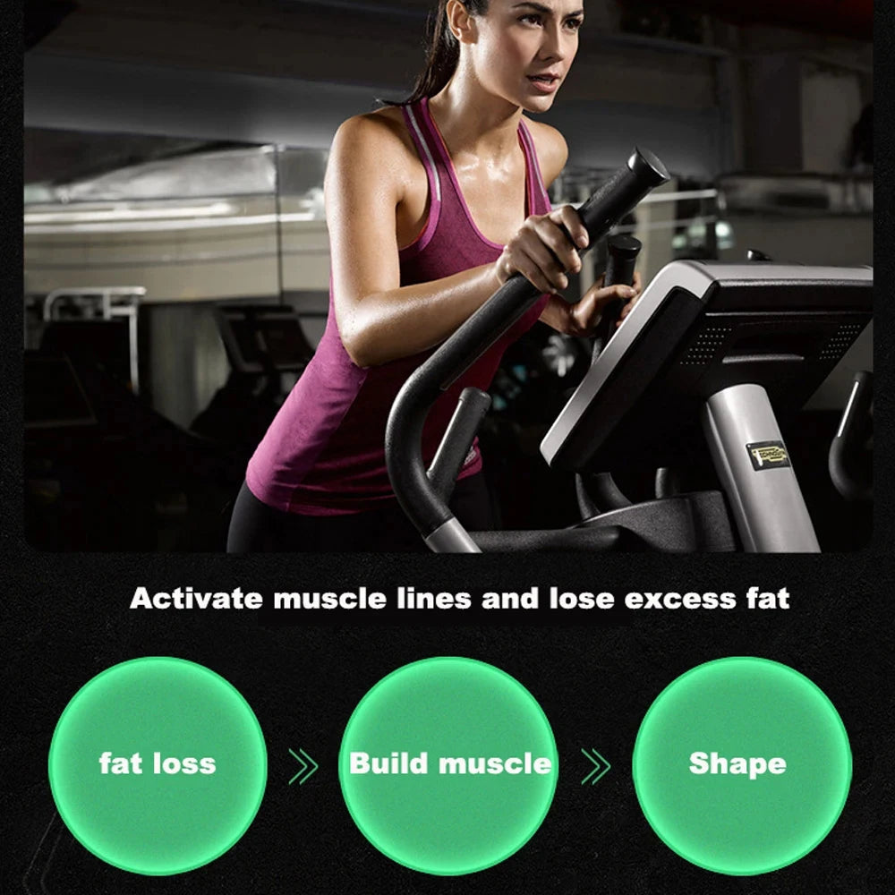 USB Rechargeable Muscle Massager Portable Muscle Trainer Abdominal Muscle Shaping Belt Exercise Fitness Massager Relax Fatigue by Reinvent Yourself