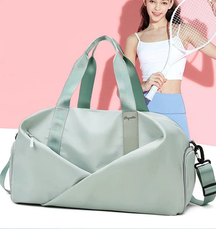 New Women Sports Gym Bag Travel Dry Wet Bags Multifunction Swimming Shoulder Messenger Pack Weekend Fitness Training Handbag by Reinvent Yourself