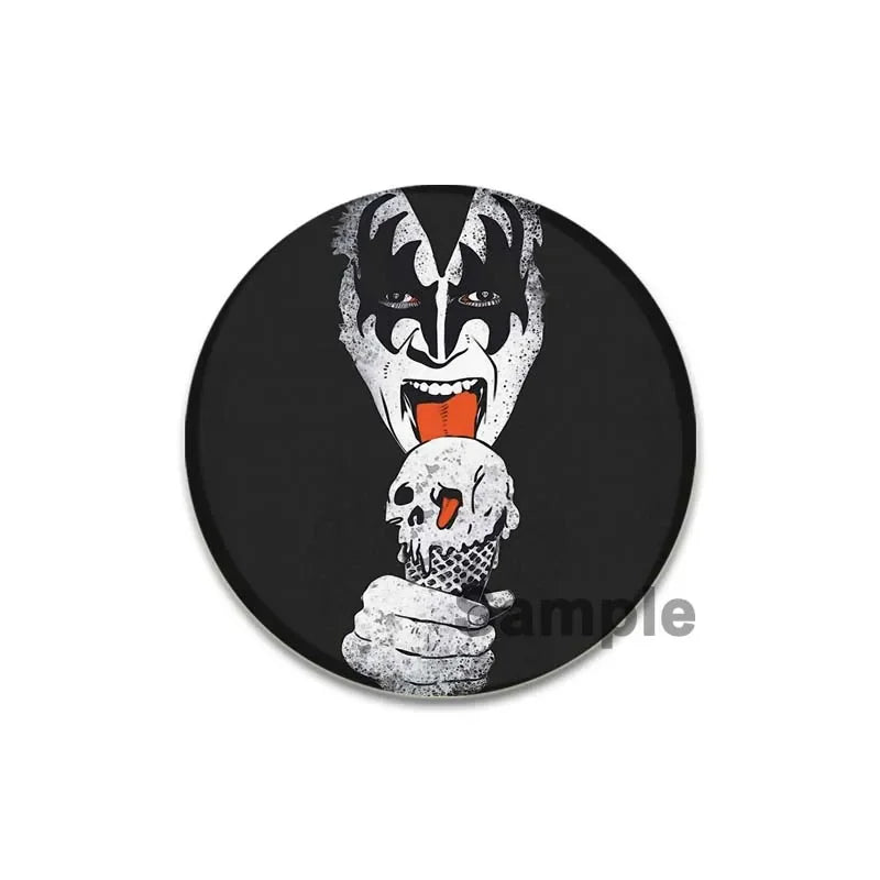Rock Band Kiss Brooches Enamel Pins Fashion Jewelry Accessoris Singer Brooch for Backpack Clothe Decoration Lapel Badge Gifts by Reinvent Yourself