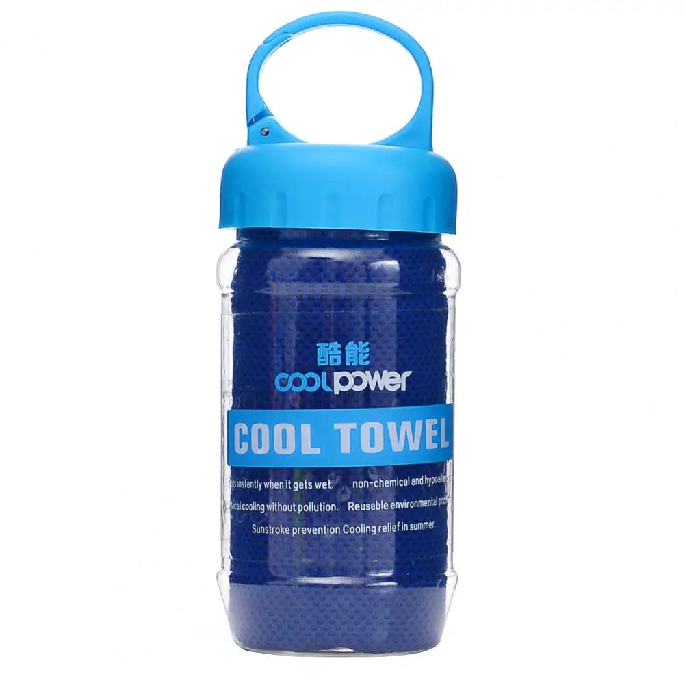 Instant Cooling Towel Quick Dry Sweat Absorption Running Towel Yoga Towel Workout Sports Physical Cooling Gym Fitness Towels by Reinvent Yourself
