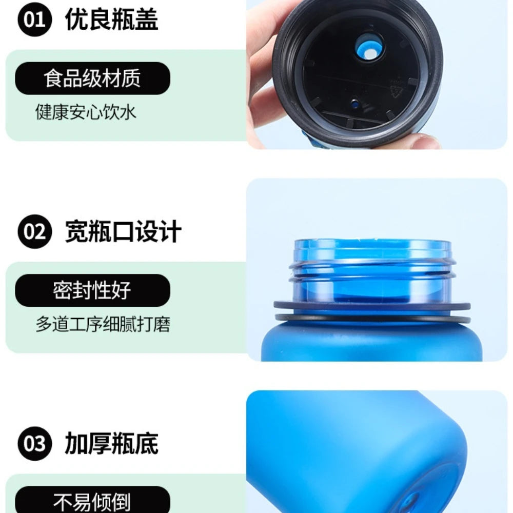 Water Bottle High Quality Tour Hiking Portable My Favorite Drink Bottles 650ml BPA Free Leak Proof Sports by Reinvent Yourself