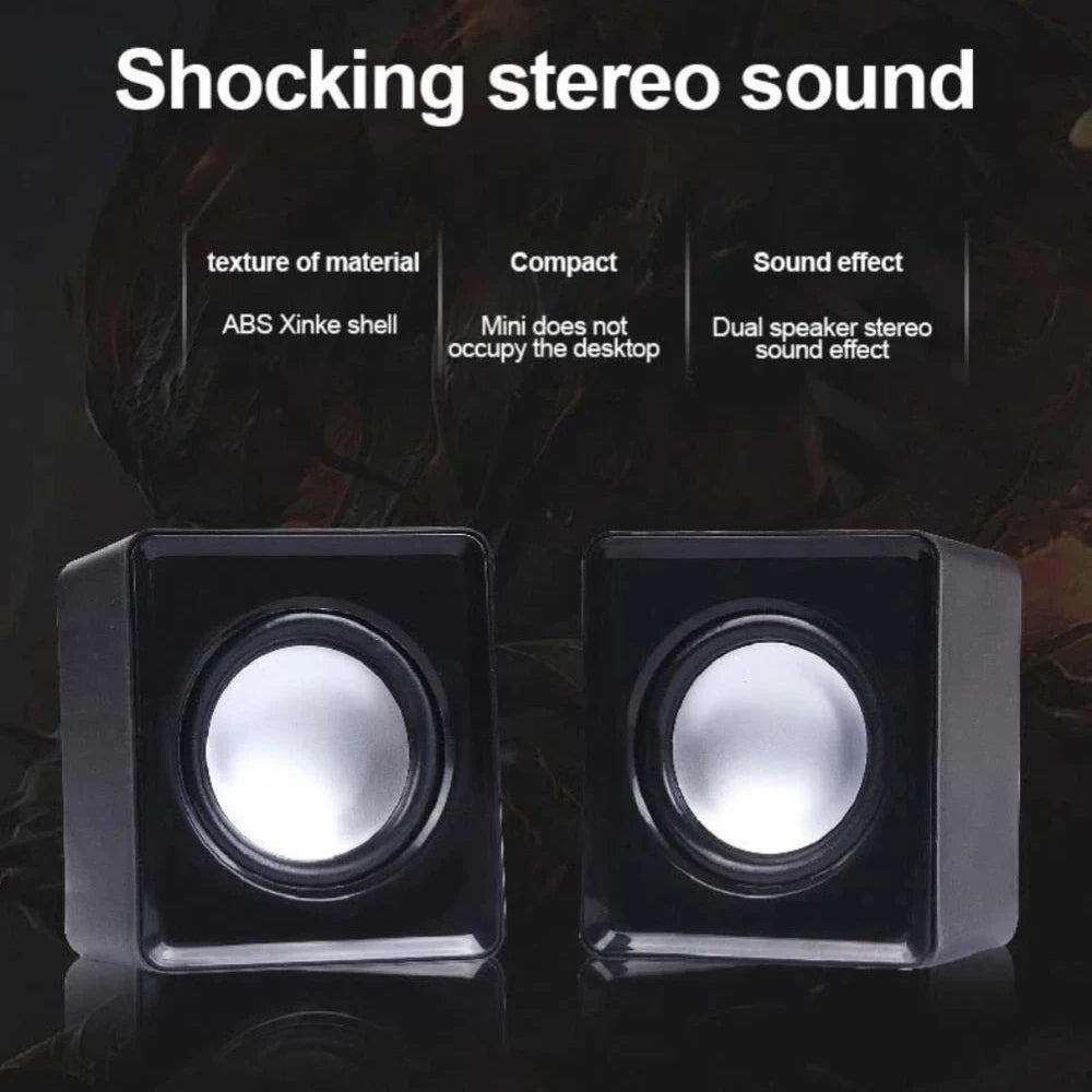 Computer Speaker For PC Laptop Desktop Caixa De Som Sound Box Music Audio System Bocina Column Acoustics Coluna Amplified Unit by Reinvent Yourself