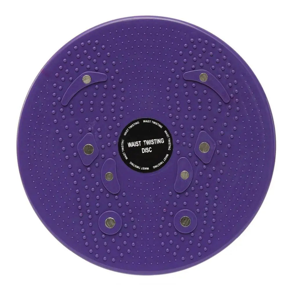 Waist Twisting Disc Unisex Waist Trainer Abdominal Exercise Foot Massage Plate Workout Home Gym Body Building Fitness Equipment by Reinvent Yourself
