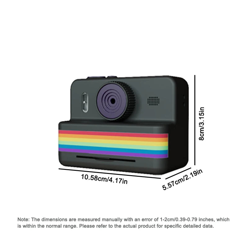 Digital Children Camera For Photography Mini Printer Portable Thermal Instant Print Photo Kids Camera 2.8inch HD Video Toy Gifts by Reinvent Yourself