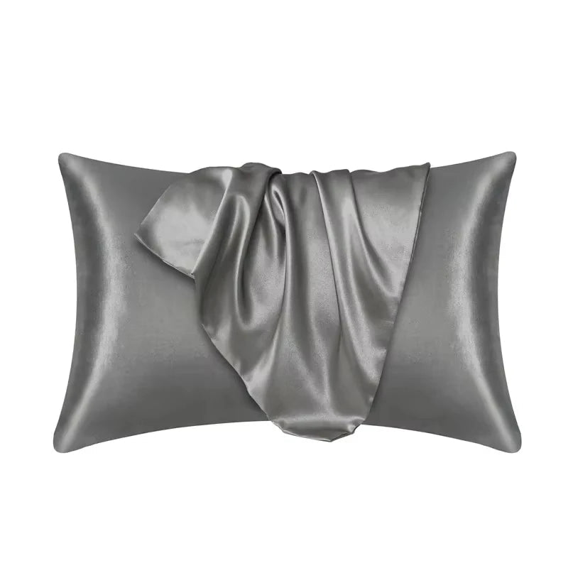 100% Silk Pillowcase Pillow Cover Silky Satin Hair Beauty Pillowcase Comfortable Pillow Case Home Decor Pillow Covers. by Reinvent Yourself