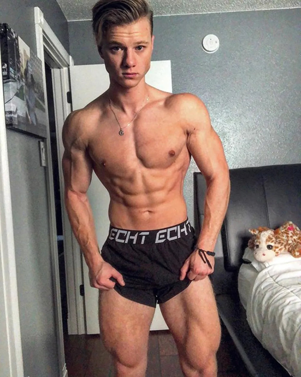 Summer Casual Shorts Men Bodybuilding Quick Dry Bermuda Gym Fitness Running Training Pants Male Beach Swimming Trunks Bottoms by Reinvent Yourself