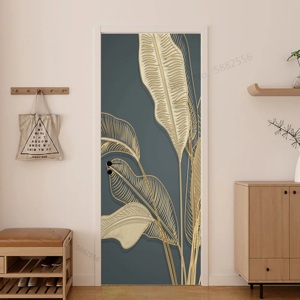 Scenery Door Stickers Wallpaper For Self-adhesive 3d Entrance Bathroom Sticker Room Decor Wall Photo Posters Vinyl On The Closet by Reinvent Yourself