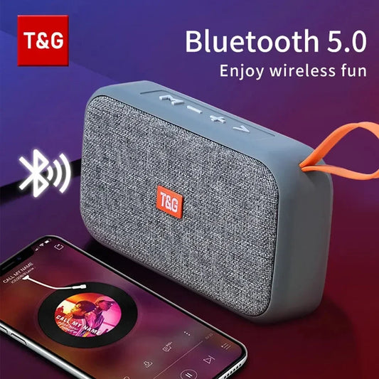 Speaker TG506 Portable Mini Wireless Soundbar Bluetooth 5.0 Outdoor Indoor HIFI Loudspeaker Support TF Card FM Radio Waterproof by Reinvent Yourself