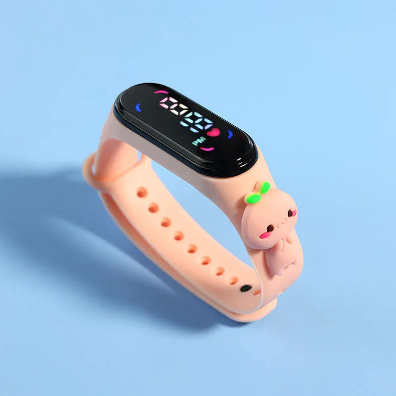 Fashion Mickey Children Watches For Girls Electronic Bracelet Sports Touch LED Spiderman Doll Kids Watch Women Waterproof Clock by Reinvent Yourself