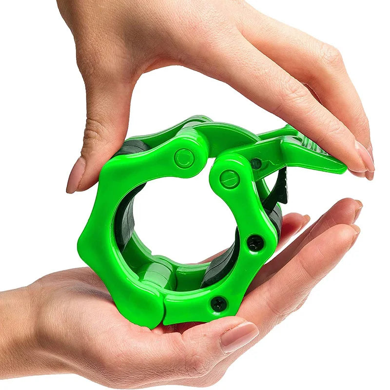 Pro Dumbbell Barbell Bar Clip Collar Barbell Lock Clamps Quick O-Rod Chuck Weight Lifting Bar Gym Dumbbell Fitness Body Building by Reinvent Yourself