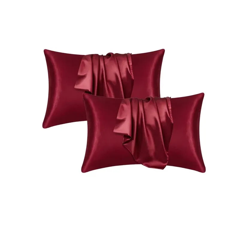 100% Silk Pillowcase Pillow Cover Silky Satin Hair Beauty Pillowcase Comfortable Pillow Case Home Decor Pillow Covers. by Reinvent Yourself