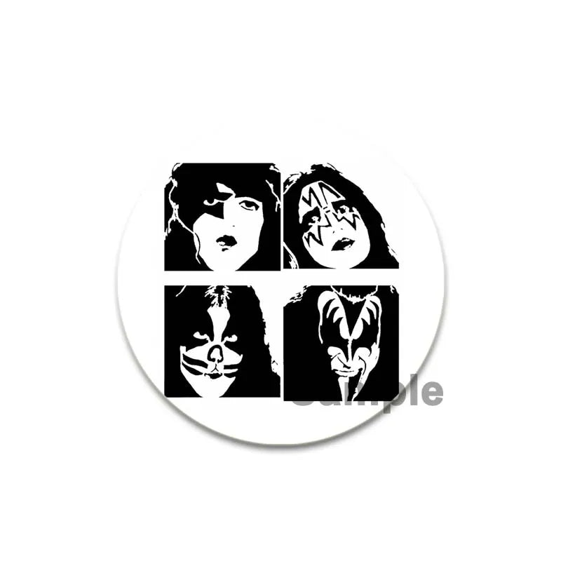 Rock Band Kiss Brooches Enamel Pins Fashion Jewelry Accessoris Singer Brooch for Backpack Clothe Decoration Lapel Badge Gifts by Reinvent Yourself
