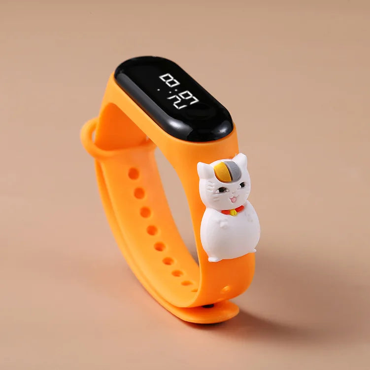 Fashion Mickey Children Watches For Girls Electronic Bracelet Sports Touch LED Spiderman Doll Kids Watch Women Waterproof Clock by Reinvent Yourself