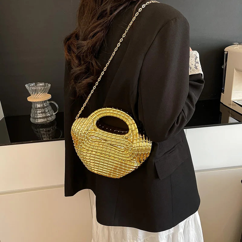 Stylish Acrylic Handbag Designer Crossbody Shoulder Bags Purse for Women Messenger Bag Party and Daily Use by Reinvent Yourself