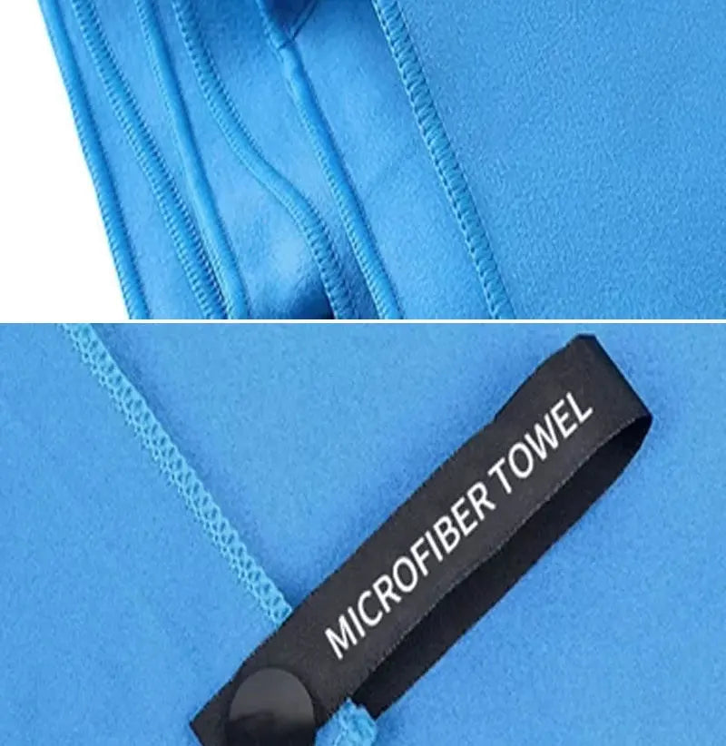 Microfiber Towel Thick Quick Dry Hair Absorbent Large Super Soft and Lightweight Ideal for Travel Sports and Fitness for Yoga by Reinvent Yourself