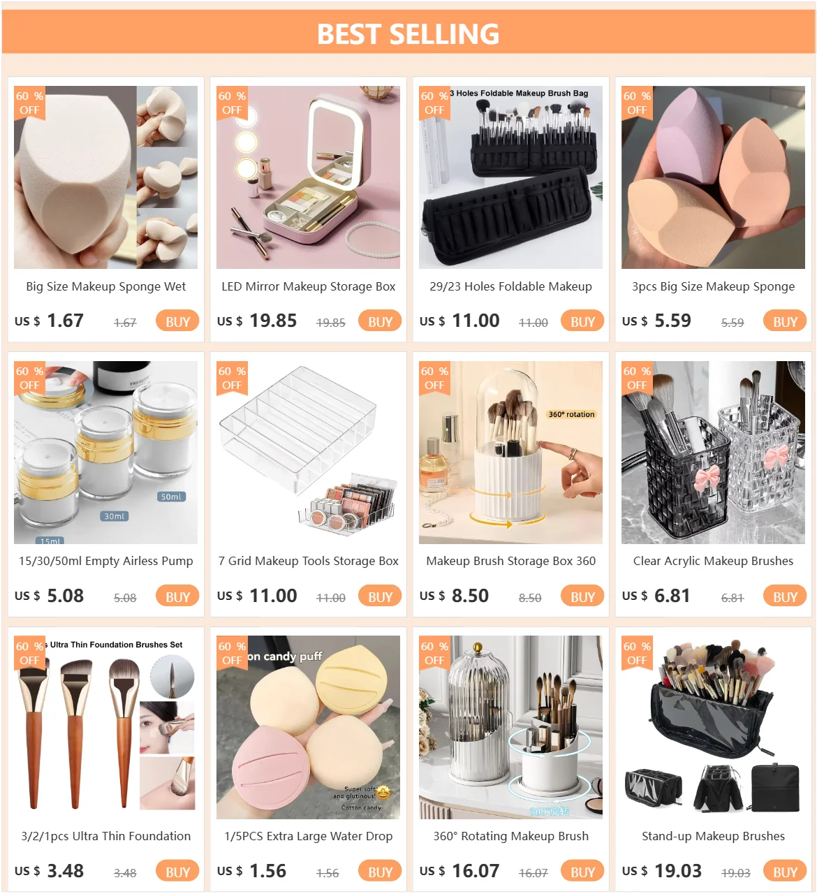 360° Rotating Makeup Organizer with Brush Holder & Drawer Desktop Large Capacity Skincare Cosmetic Tools Lipstick Display Cases by Reinvent Yourself