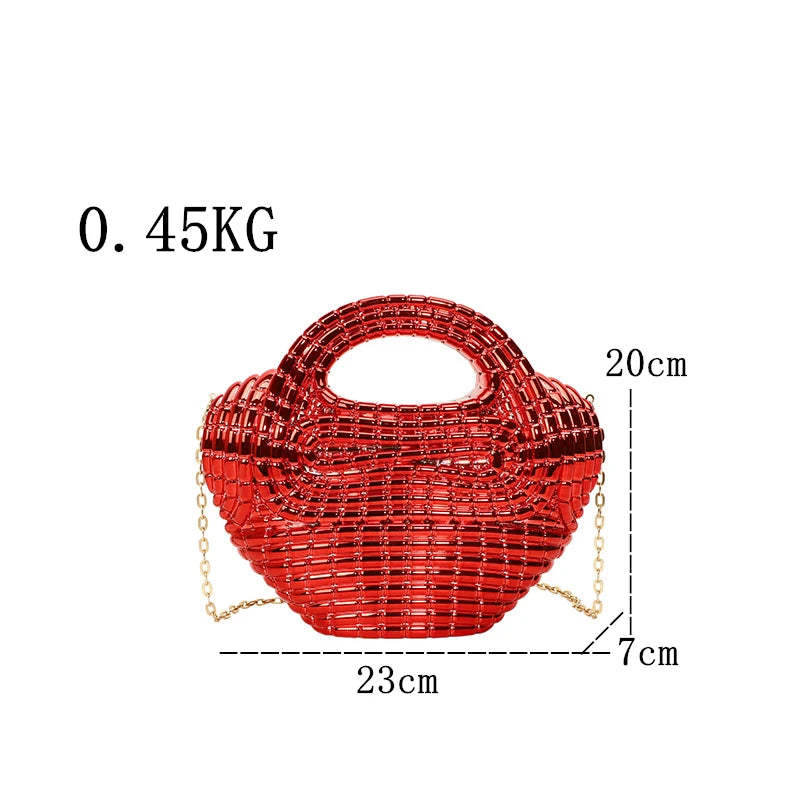 Stylish Acrylic Handbag Designer Crossbody Shoulder Bags Purse for Women Messenger Bag Party and Daily Use by Reinvent Yourself