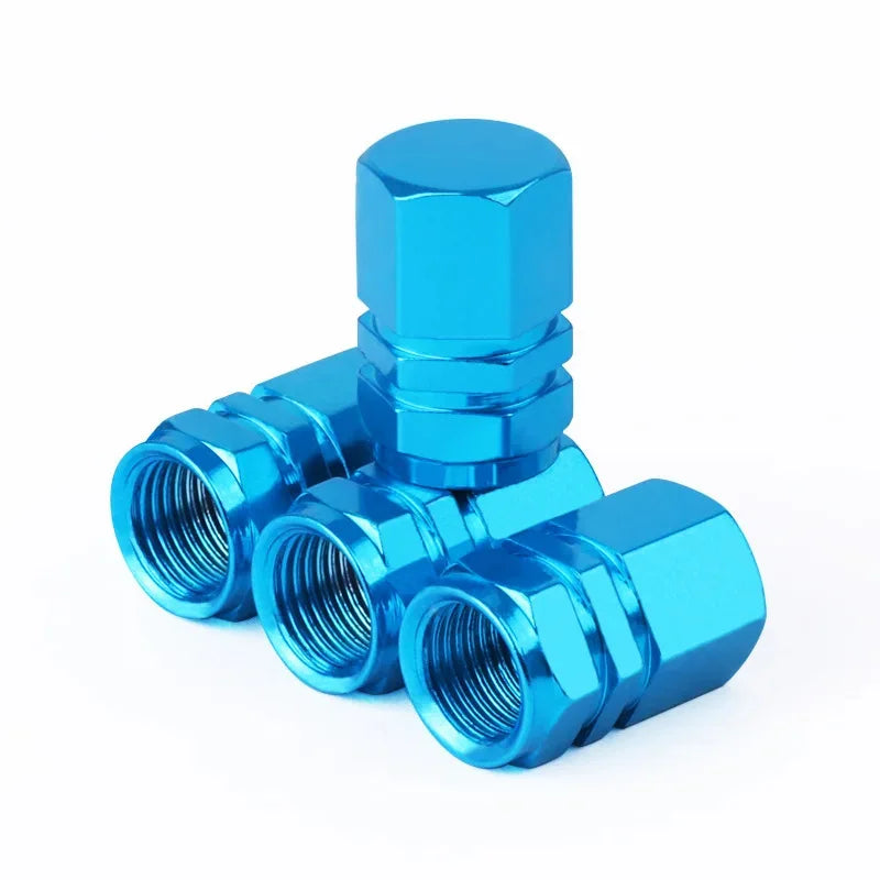 Tire Valve Stem Caps Decorative Tires Accessories Aluminum Alloy Nipple Wheel Caps For Cars Motorcycles Bicycle Cover 2030 by Reinvent Yourself