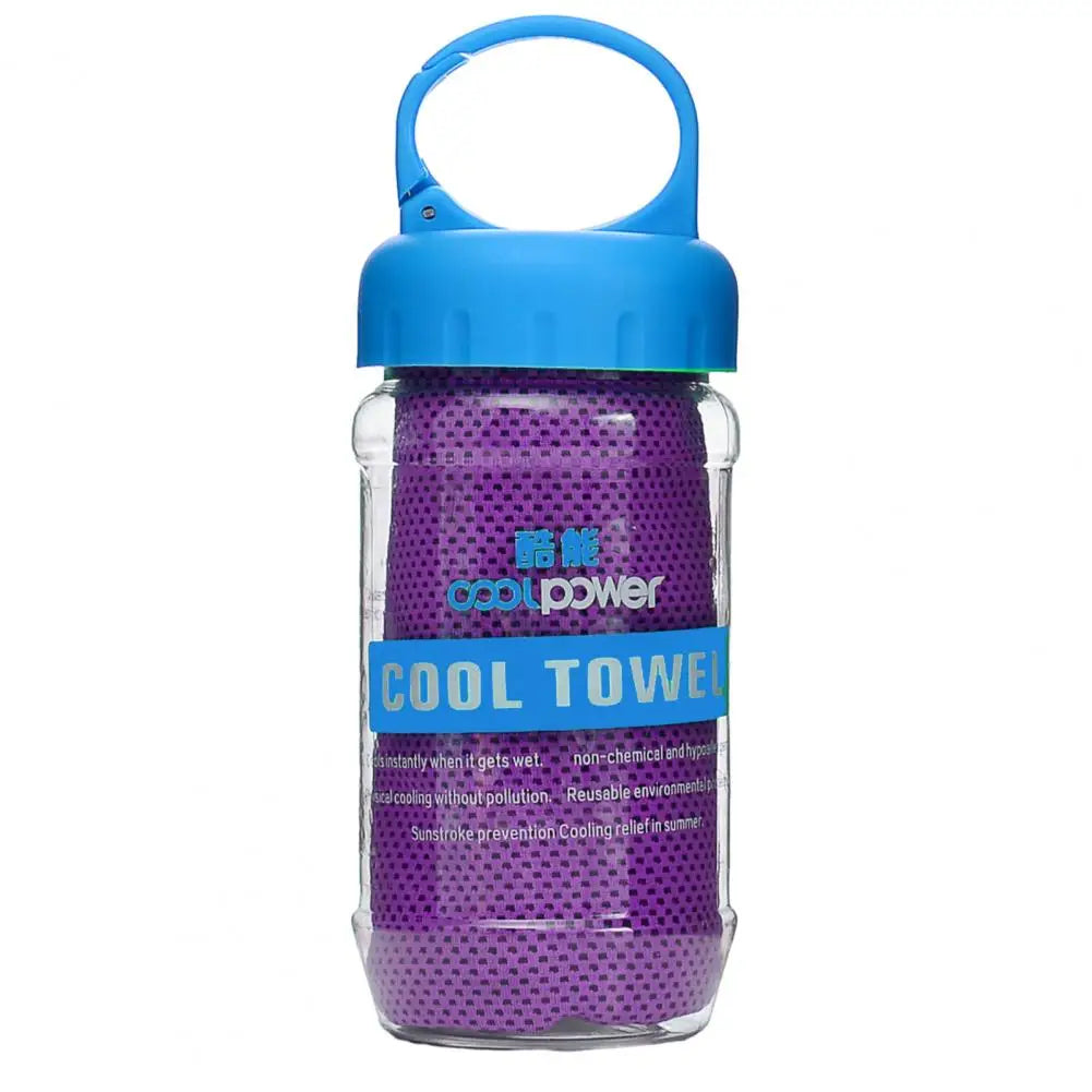Instant Cooling Towel Quick Dry Sweat Absorption Running Towel Yoga Towel Workout Sports Physical Cooling Gym Fitness Towels by Reinvent Yourself