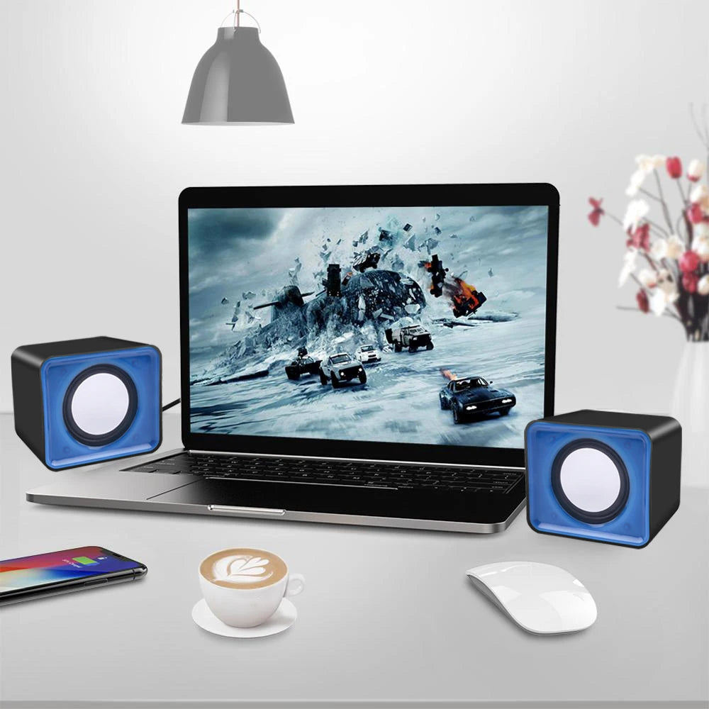 Computer Speaker For PC Laptop Desktop Caixa De Som Sound Box Music Audio System Bocina Column Acoustics Coluna Amplified Unit by Reinvent Yourself