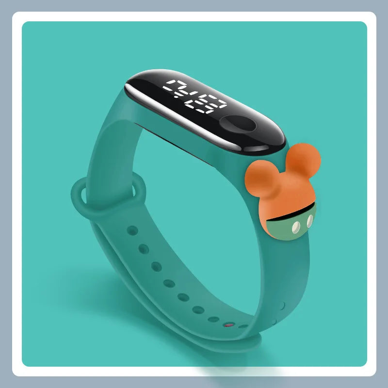 Fashion Mickey Children Watches For Girls Electronic Bracelet Sports Touch LED Spiderman Doll Kids Watch Women Waterproof Clock by Reinvent Yourself
