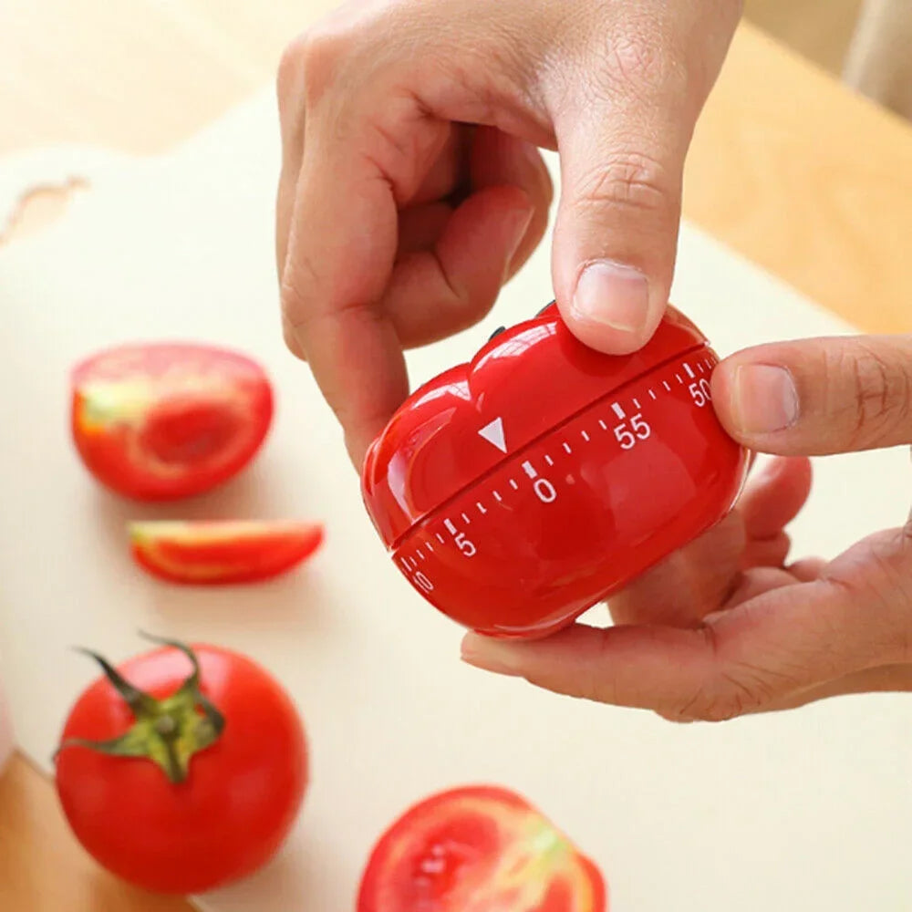 Tomato Timer Mechanical Countdown Electronic Kitchen Timer Alarm Kitchen Cooking Tool Clock Pomodoro Timer Kitchen by Reinvent Yourself
