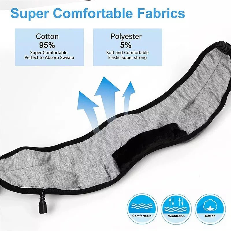 Bluetooth Wireless Headphones Sleeping Eye Mask Earphones Smart Music Sleep Headband Soft Elastic Eye Cover Headset Yoga Travel by Reinvent Yourself