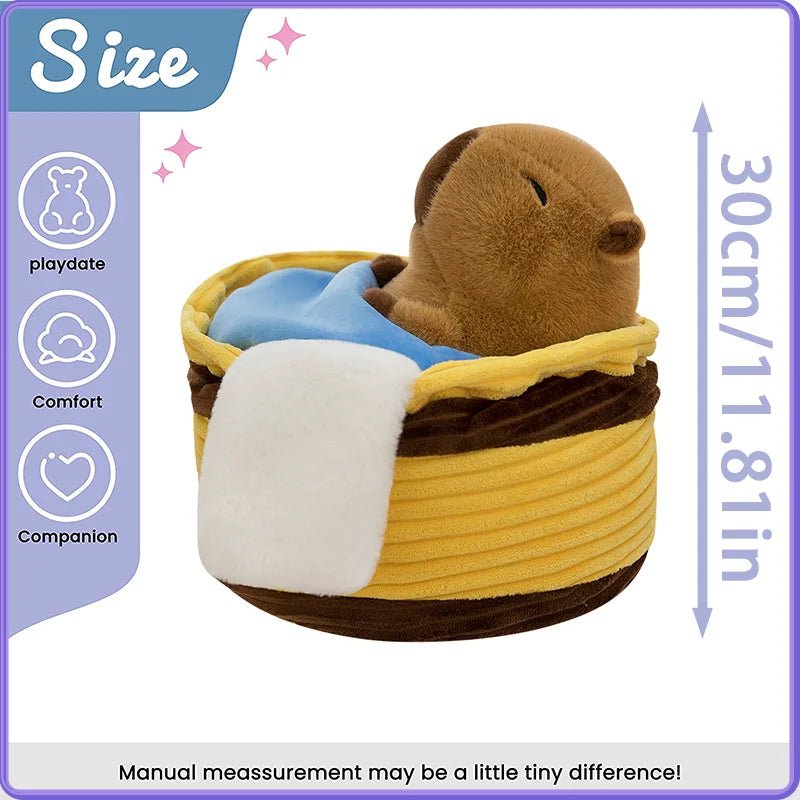 Capybara Plush Toy Pillow Hugging Stuffed Animal For Kids Home Decor Gift - Reinvent Yourself