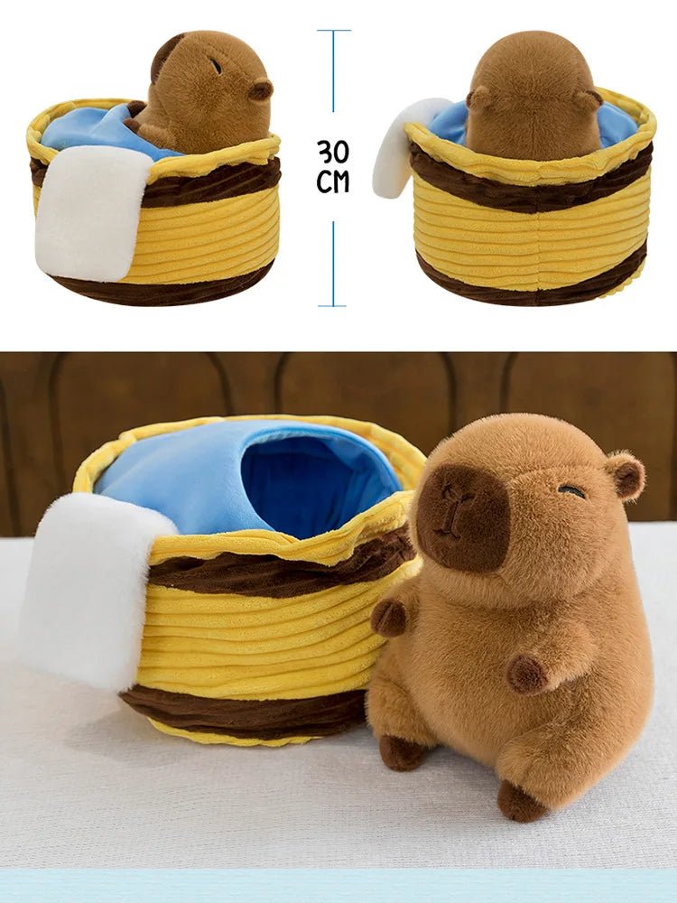 Capybara Plush Toy Pillow Hugging Stuffed Animal For Kids Home Decor Gift - Reinvent Yourself