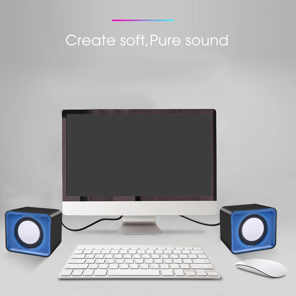 Computer Speaker For PC Laptop Desktop Caixa De Som Sound Box Music Audio System Bocina Column Acoustics Coluna Amplified Unit - Reinvent Yourself