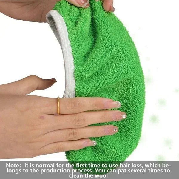 Eco-Friendly Mop Cover Set – 6-Pack Washable Flat Mop Pads for Dusting, Wet Mopping & Pet Hair Pickup, Reusable Alternative to - Reinvent Yourself