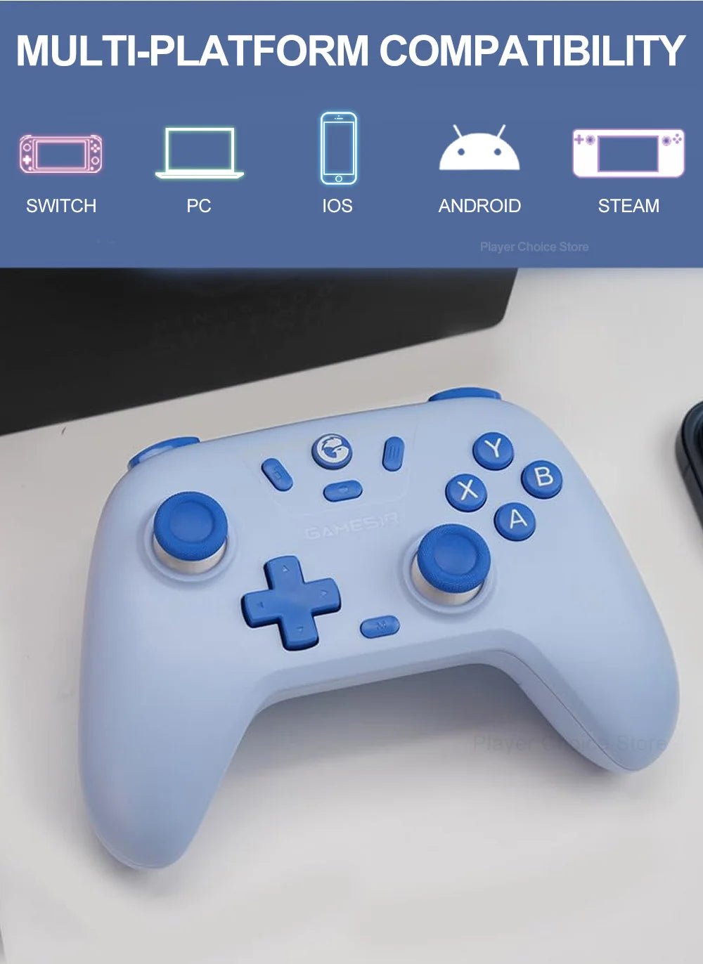 GameSir Nova Lite Gamepads PC Switch 2 Gaming Controller for Nintendo Switch 2 Switch Steam iOS Android Hall Effect Josticks by Reinvent Yourself