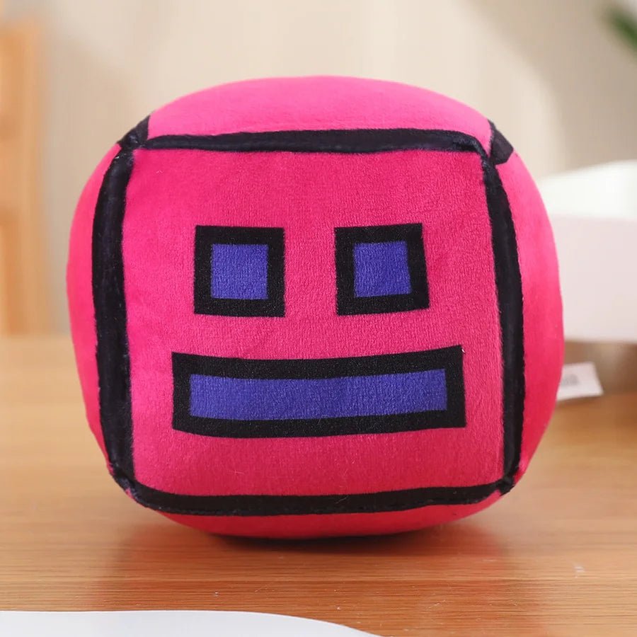 Geometry Dash Plush Toy Cute Cartoon Plushie Soft Stuffed Doll Gift For Teens - Reinvent Yourself