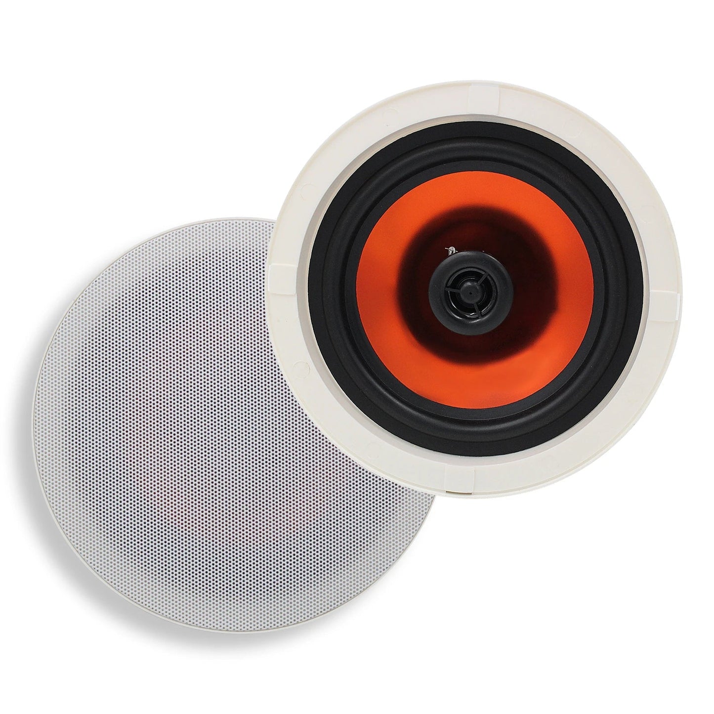 Herdio 6.5 Inch Home Audio 300W Ceiling Bluetooth Speaker Home Recessed Speaker System For Indoor Kitchen Bedroom Bathroom 2PCS - Reinvent Yourself